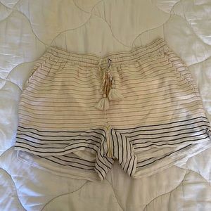 Vineyard Vines linen striped shorts